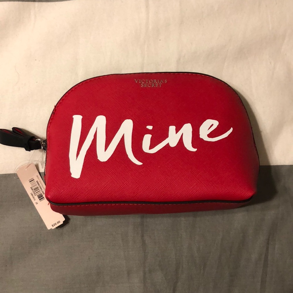 Victoria’s Secret “MINE” cosmetic bag. NWT